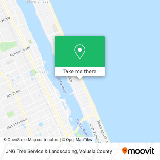 JNG Tree Service & Landscaping map