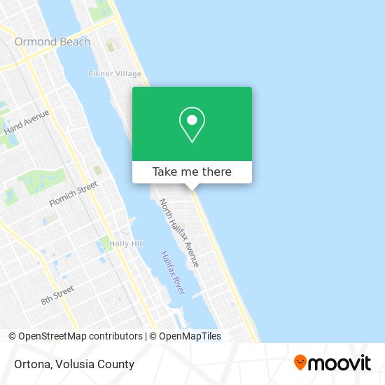 Mapa de Ortona