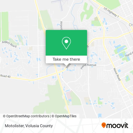 Mapa de Motolister