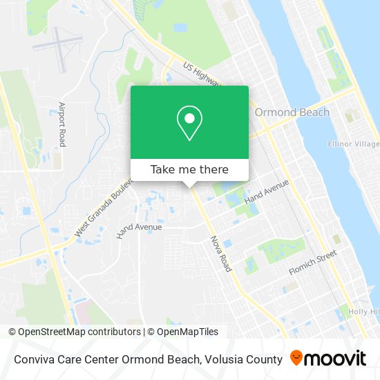 Conviva Care Center Ormond Beach map
