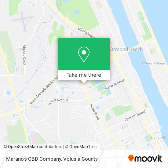 Mapa de Marano's CBD Company