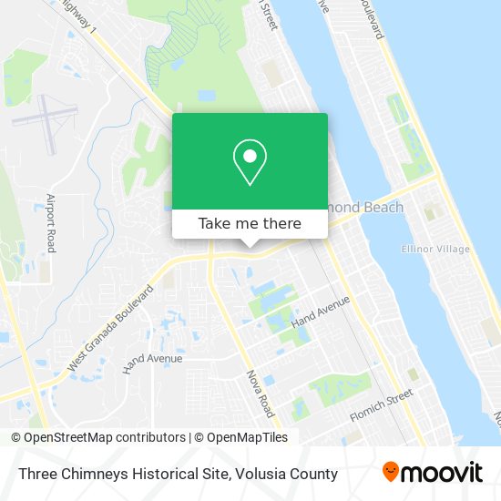 Mapa de Three Chimneys Historical Site