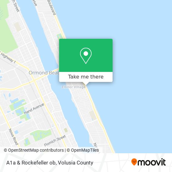 A1a & Rockefeller ob map