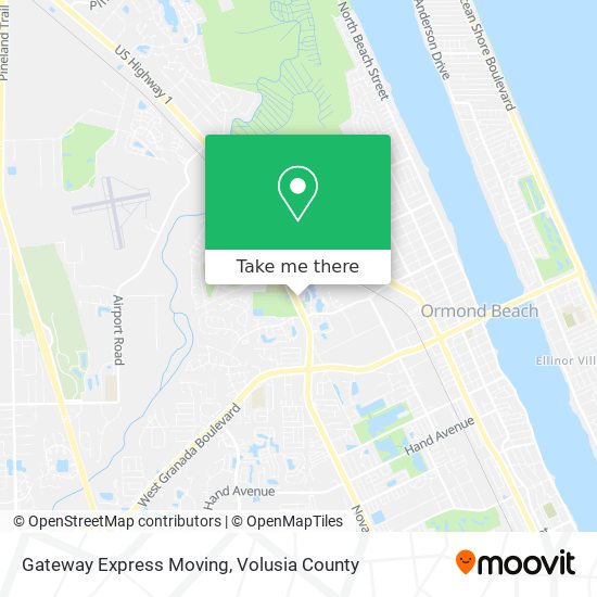 Gateway Express Moving map