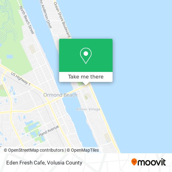Mapa de Eden Fresh Cafe