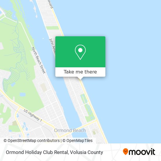 Mapa de Ormond Holiday Club Rental