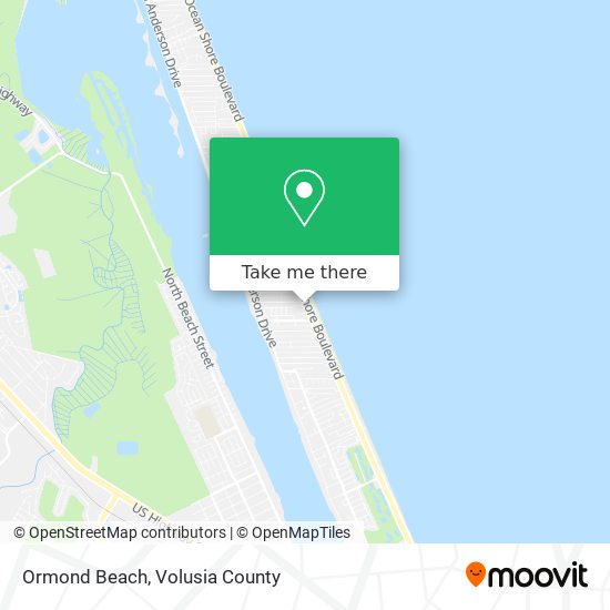 Ormond Beach map