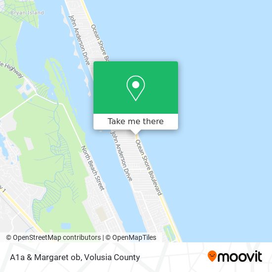 Mapa de A1a & Margaret ob