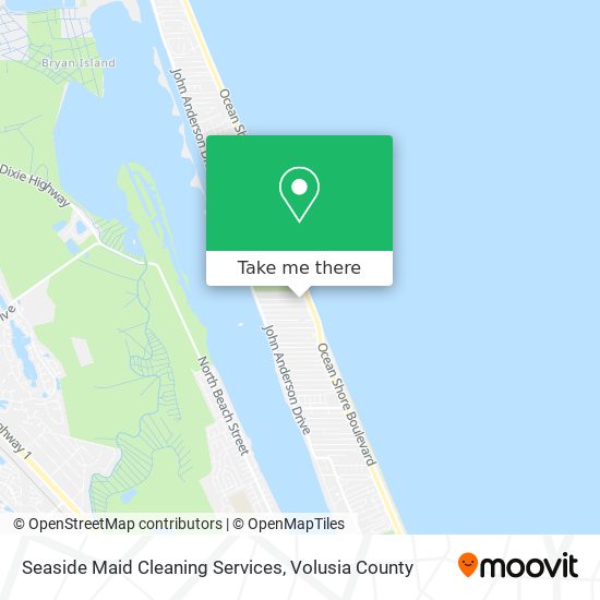 Mapa de Seaside Maid Cleaning Services