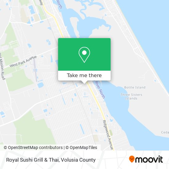 Royal Sushi Grill & Thai map
