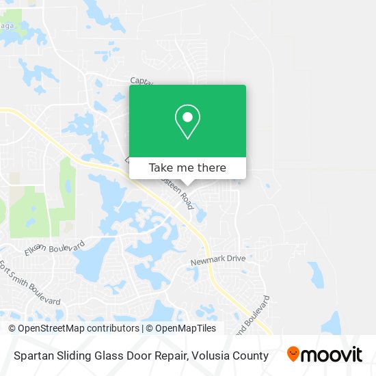 Spartan Sliding Glass Door Repair map