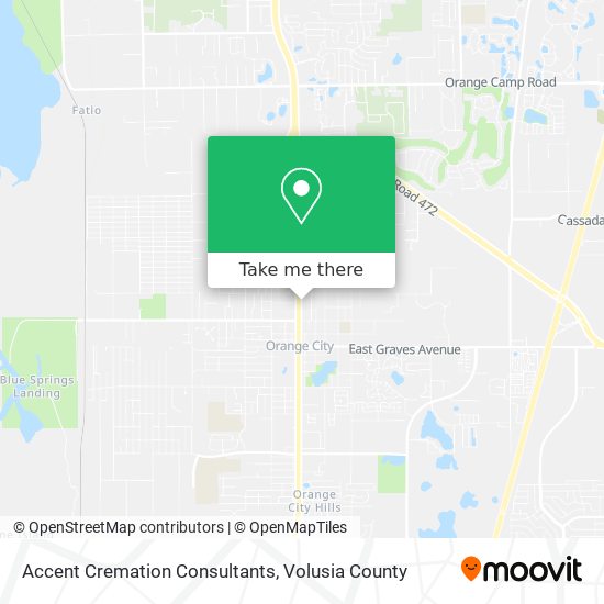 Accent Cremation Consultants map