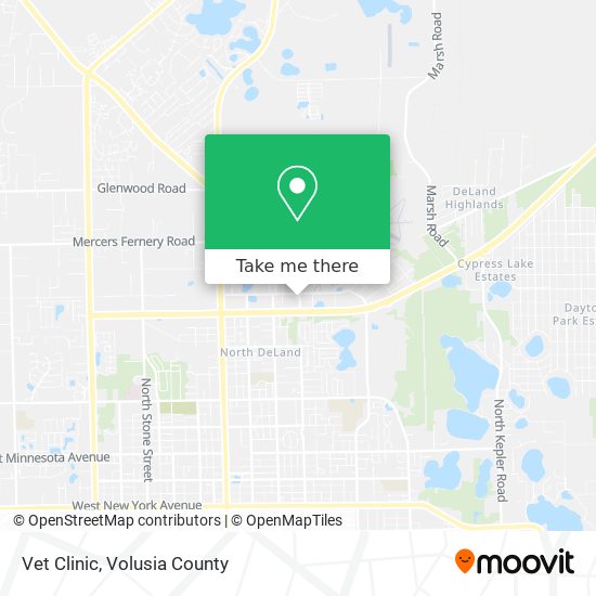 Vet Clinic map