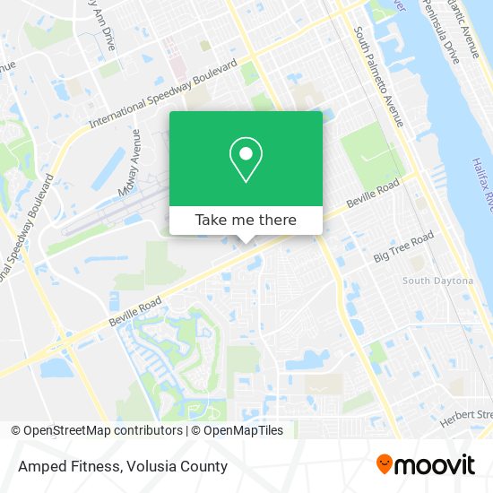 Amped Fitness map