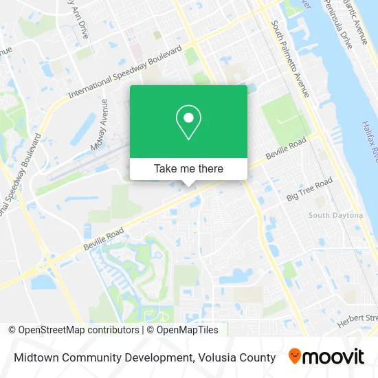 Midtown Community Development map
