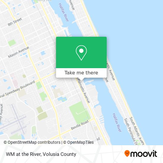 WM at the River map