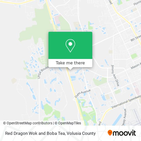 Red Dragon Wok and Boba Tea map