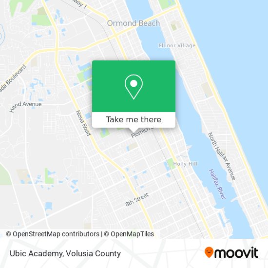 Ubic Academy map