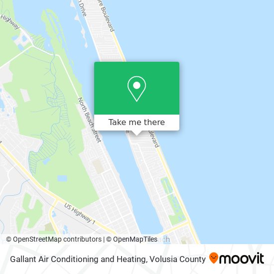 Gallant Air Conditioning and Heating map