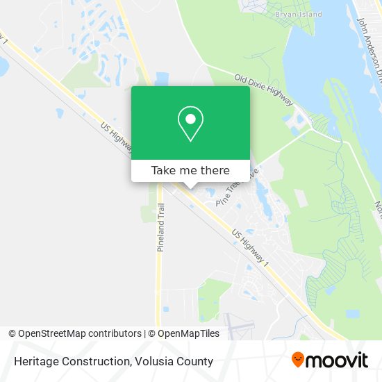 Heritage Construction map