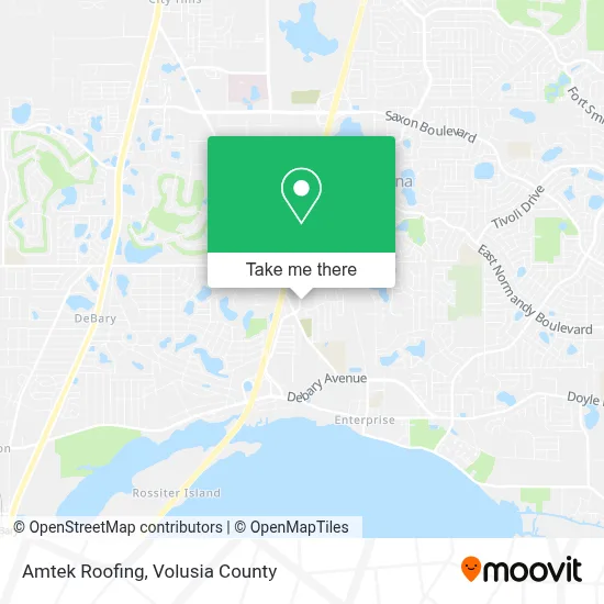 Amtek Roofing map