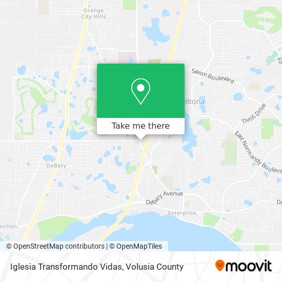Mapa de Iglesia Transformando Vidas