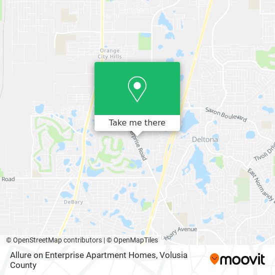 Allure on Enterprise Apartment Homes map