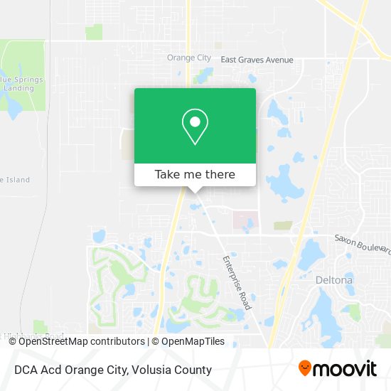 DCA Acd Orange City map
