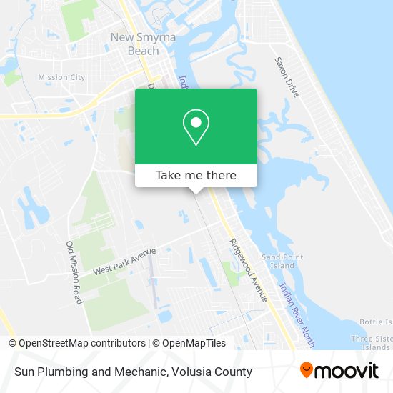 Sun Plumbing and Mechanic map