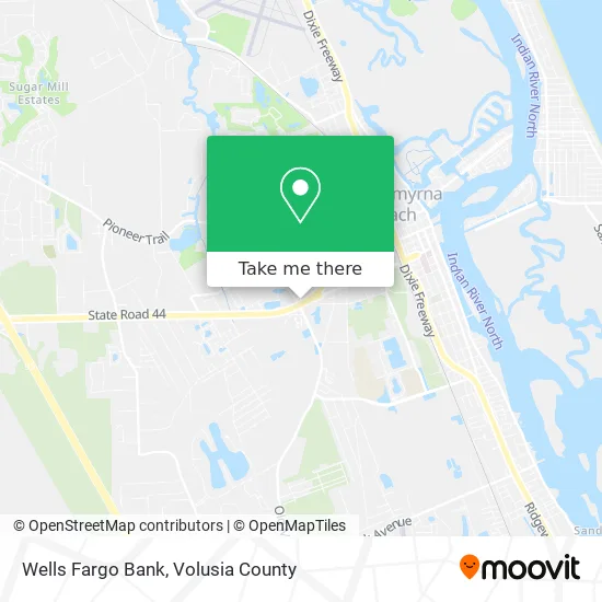 Wells Fargo Bank map