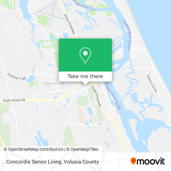 Concordis Senior Living map