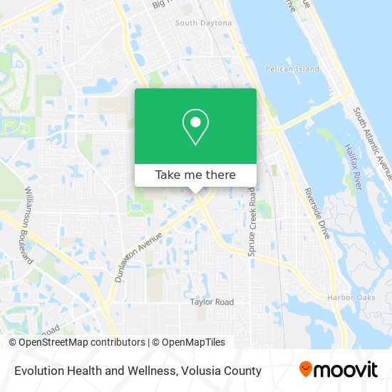 Mapa de Evolution Health and Wellness