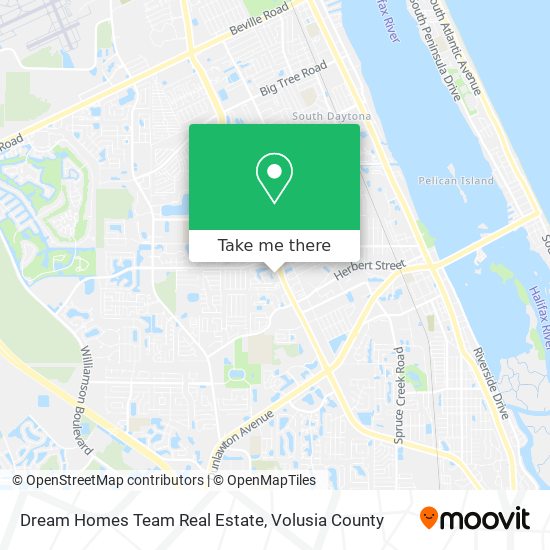 Dream Homes Team Real Estate map