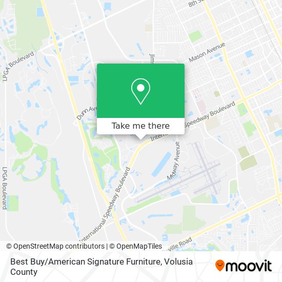 Best Buy / American Signature Furniture map