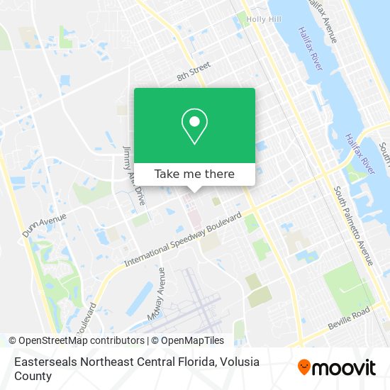 Easterseals Northeast Central Florida map