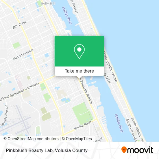 Pinkblush Beauty Lab map