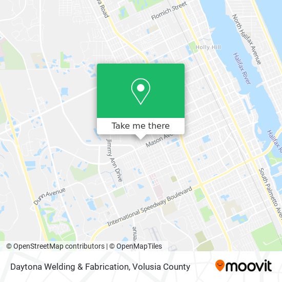 Daytona Welding & Fabrication map