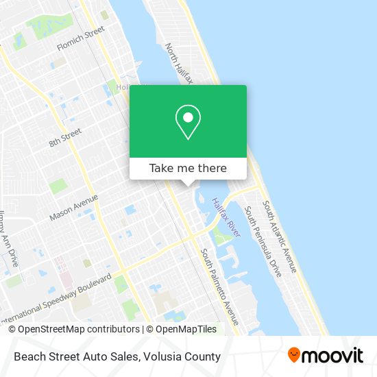 Mapa de Beach Street Auto Sales