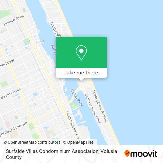 Surfside Villas Condominium Association map