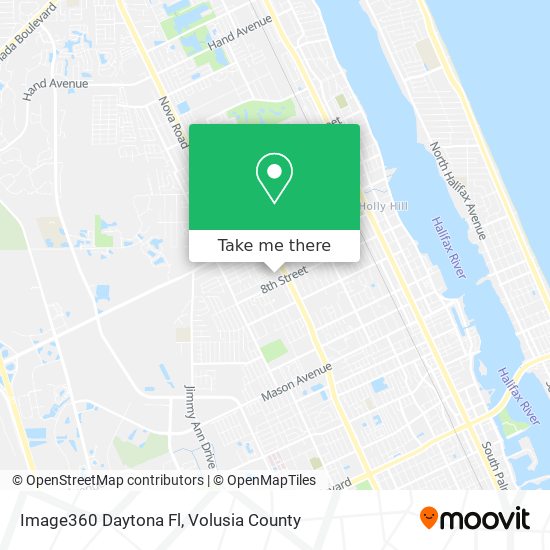 Mapa de Image360 Daytona Fl