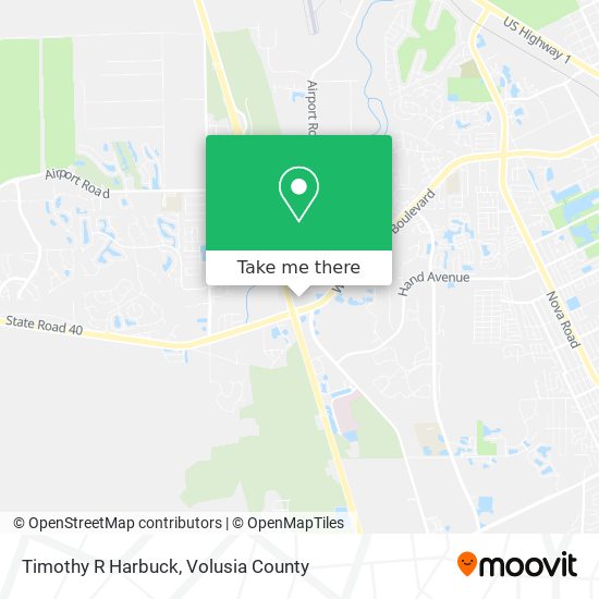 Timothy R Harbuck map