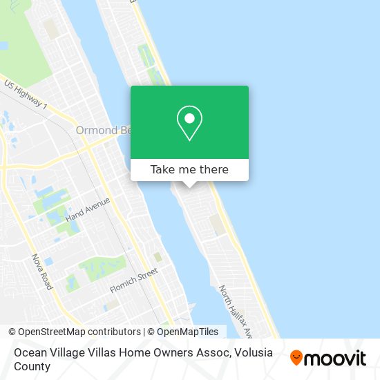 Mapa de Ocean Village Villas Home Owners Assoc