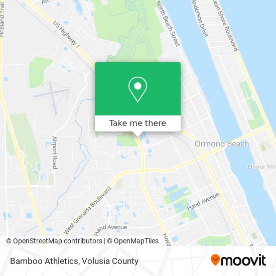 Bamboo Athletics map