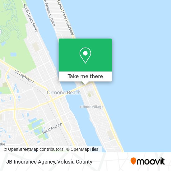 JB Insurance Agency map