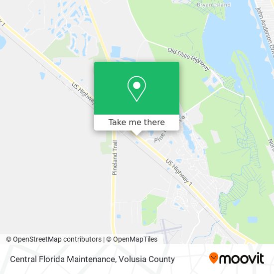 Mapa de Central Florida Maintenance