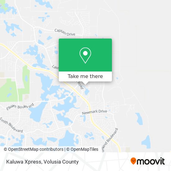 Kaluwa Xpress map