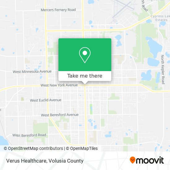 Verus Healthcare map