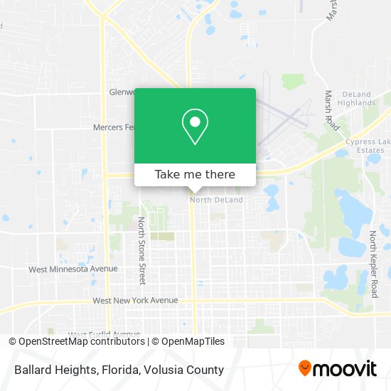 Ballard Heights, Florida map