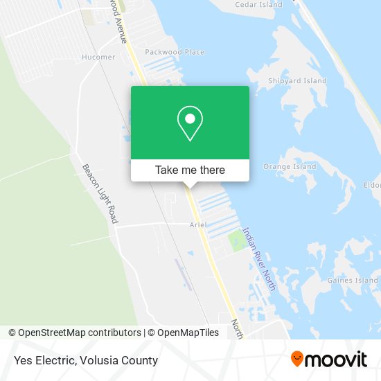 Yes Electric map