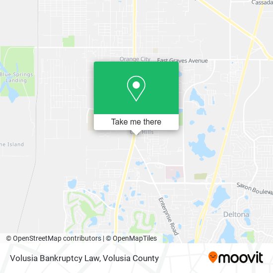 Volusia Bankruptcy Law map